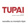 Tupai Navodila za montažo kljuk